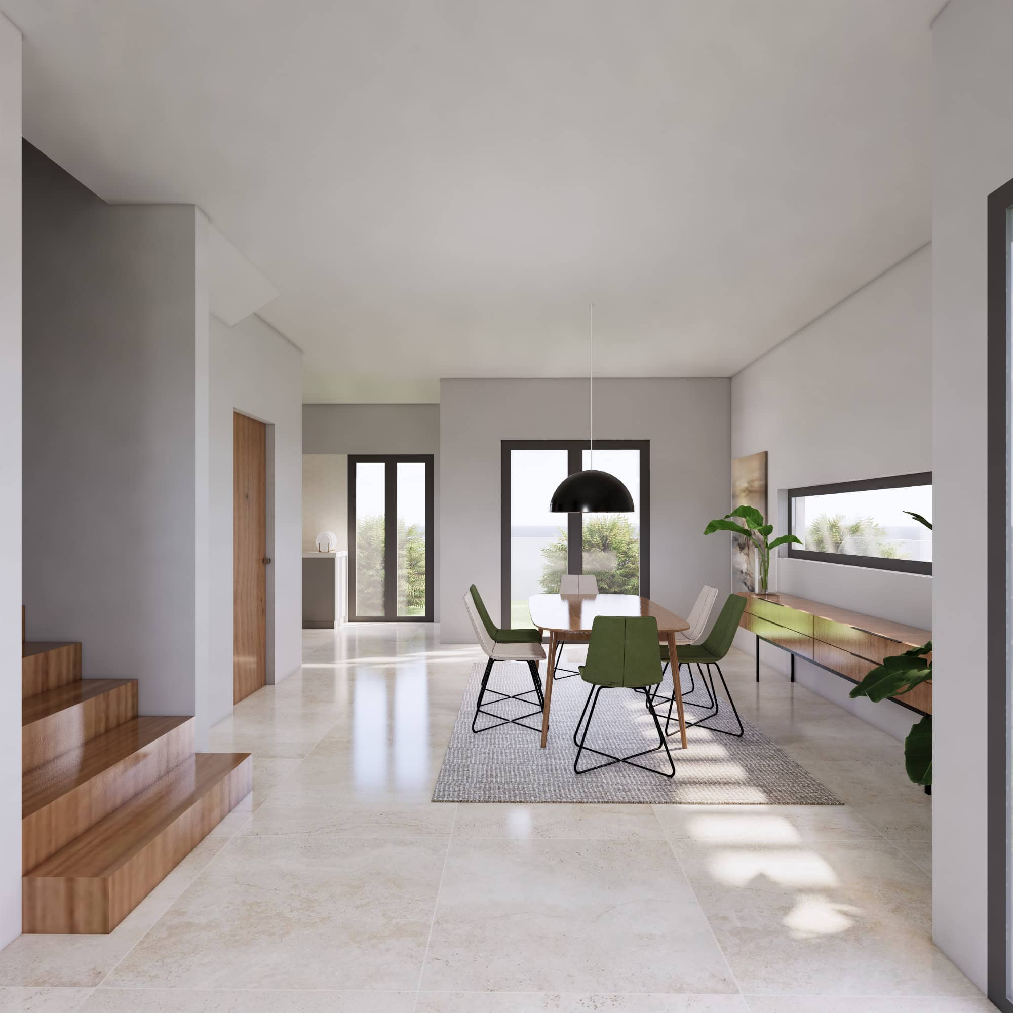 Houses for Sale Cape Verde – 3 Bed Villa Coqueiro at Djadsal Village, Sal - living room view