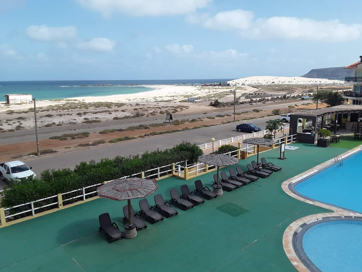 Property for Sale Cape Verde – 2-Bed Apartment with Sea Views at Vila Cabral II, Boa Vista - balcony view