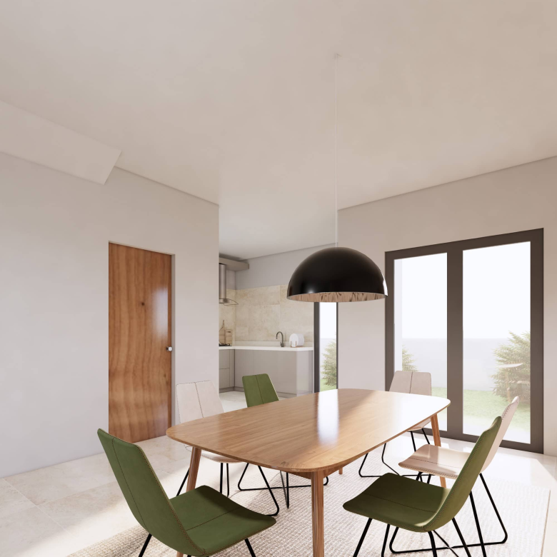 Houses for Sale Cape Verde – 3 Bed Villa Coqueiro at Djadsal Village, Sal - dining room view