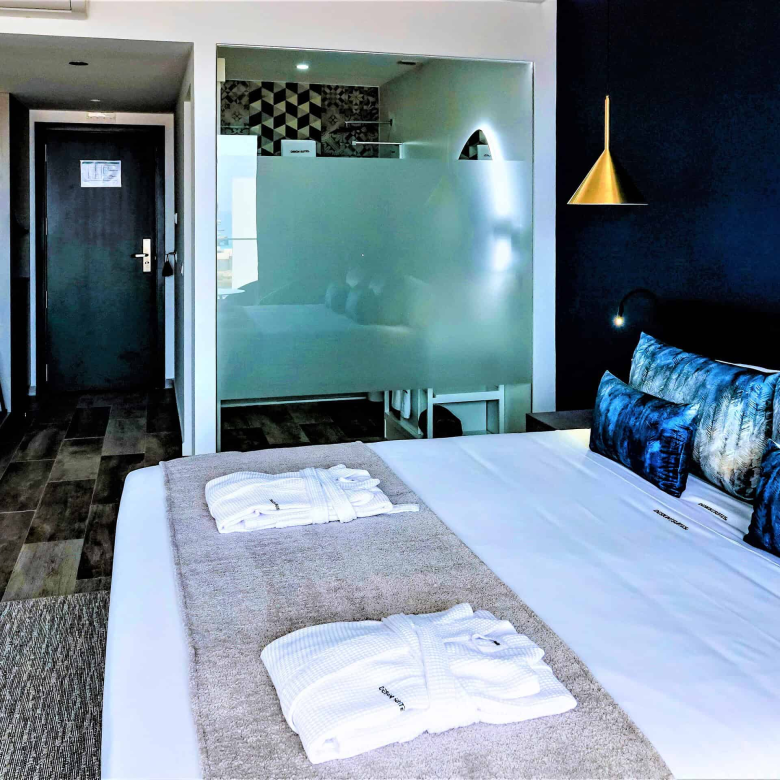 Property for Sale Cape Verde: Stylish Boutique Hotel in the Heart of Santa Maria - bedroom view