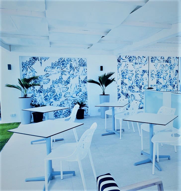 Property for Sale Cape Verde: Stylish Boutique Hotel in the Heart of Santa Maria - restaurant view