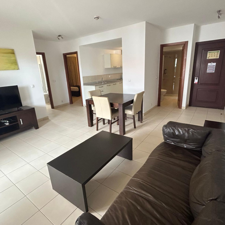 Cape Verde Property for Sale - Attractive 2-Bed Apartment at Tortuga Beach Resort, Sal - Living room view