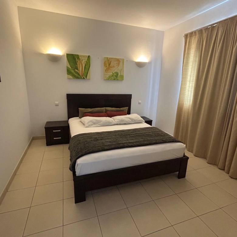 Cape Verde Property for Sale - Attractive 2-Bed Apartment at Tortuga Beach Resort, Sal - bedroom view