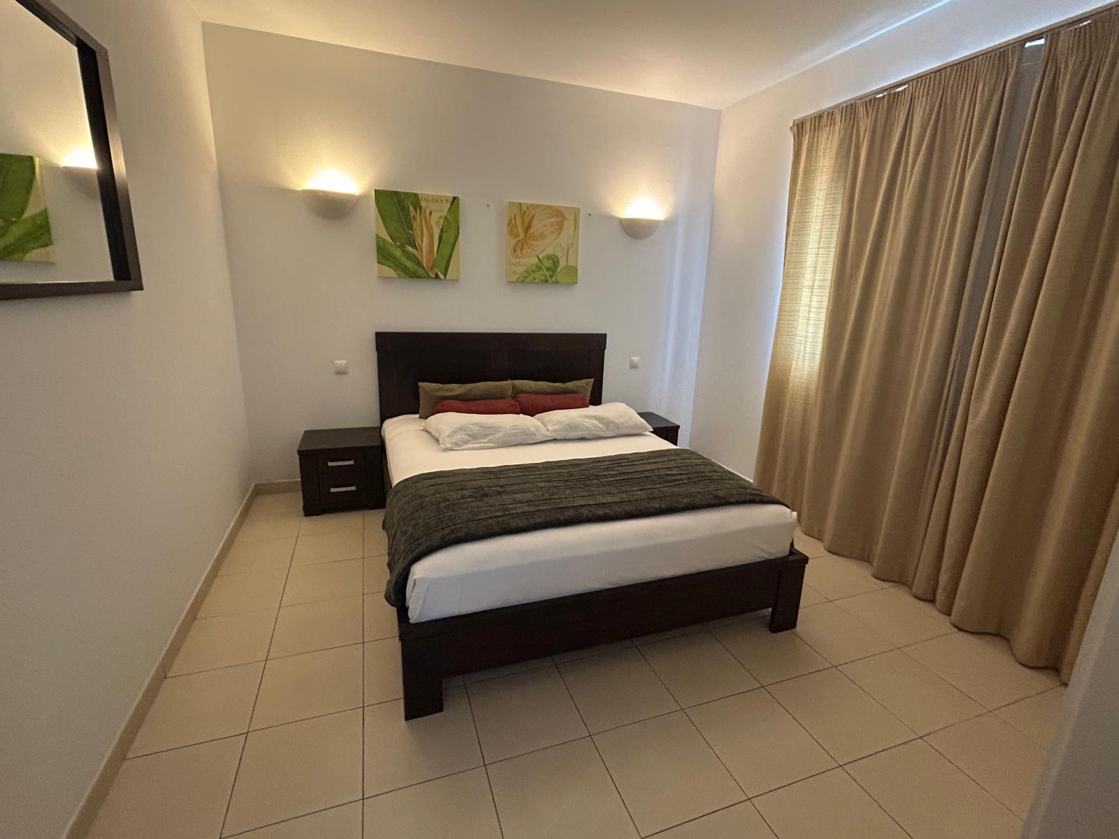 Cape Verde Property for Sale - Attractive 2-Bed Apartment at Tortuga Beach Resort, Sal - bedroom view