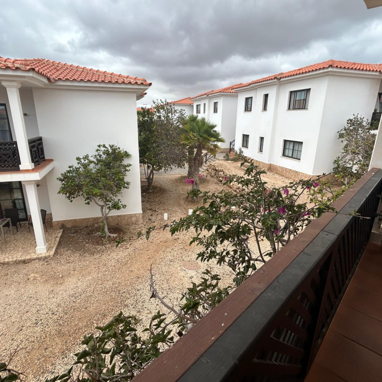 Cape Verde Property for Sale - Attractive 2-Bed Apartment at Tortuga Beach Resort, Sal - balcony view