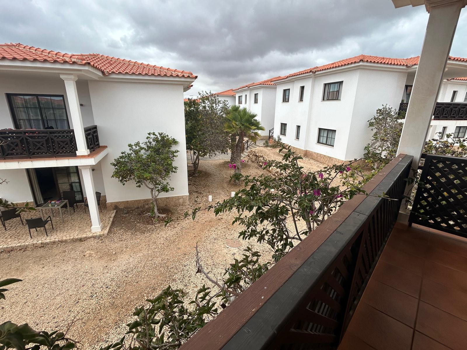 Cape Verde Property for Sale - Attractive 2-Bed Apartment at Tortuga Beach Resort, Sal - balcony view