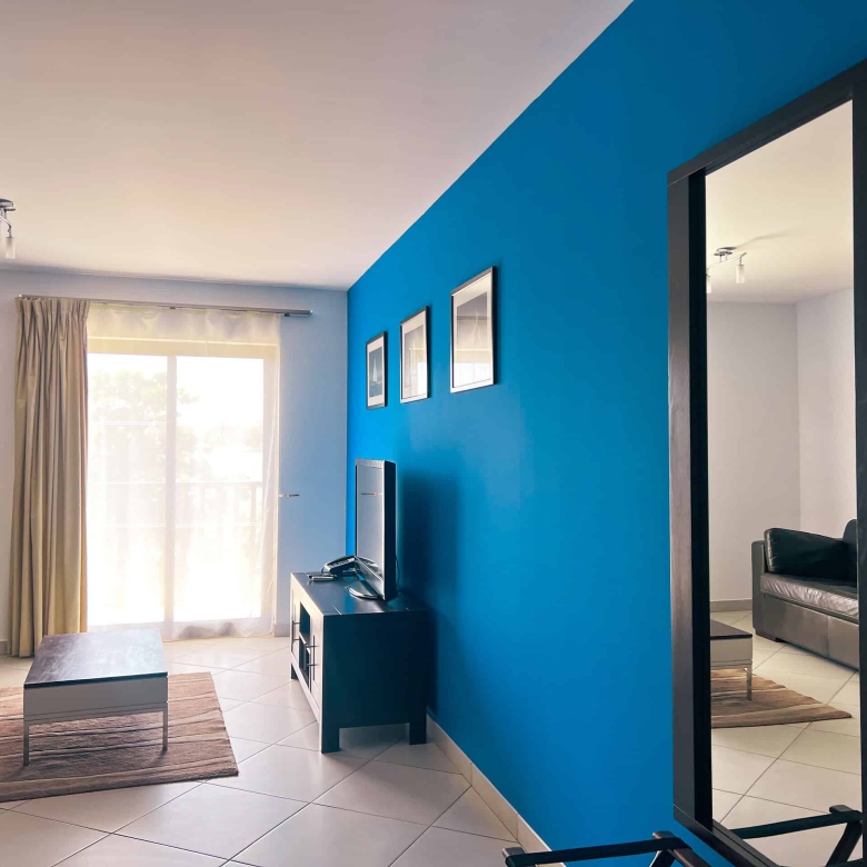 Large 1 Bed Apartment on TUI Suneo Resort – A Prime Cape Verde Property - living room view