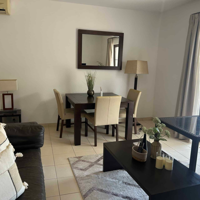 Property for Sale Cape Verde – 2-Bed Apartment at Tortuga Beach Resort, Sal livingroom view