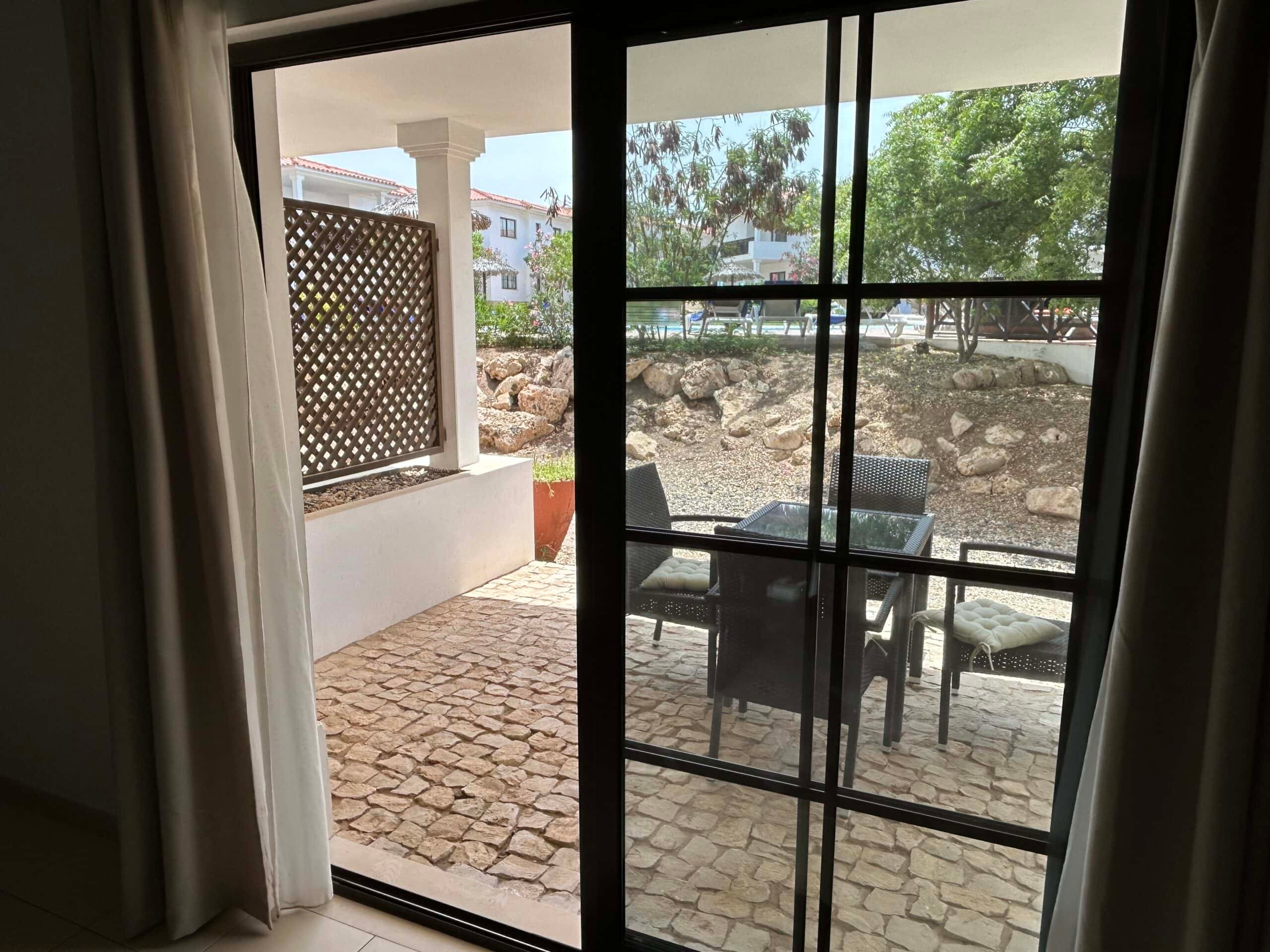 Property for Sale Cape Verde – 2-Bed Apartment at Tortuga Beach Resort, Sal balcony view