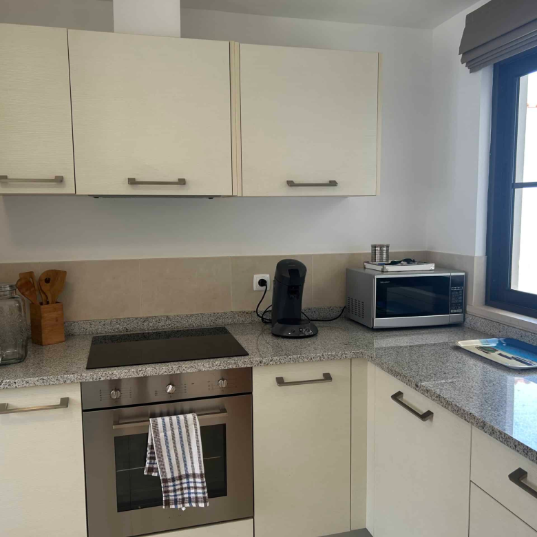 Cape Verde Properties – Spectacular 4-Bed Beachfront Villa at Tortuga Beach Resort, Sal - Kitchen View