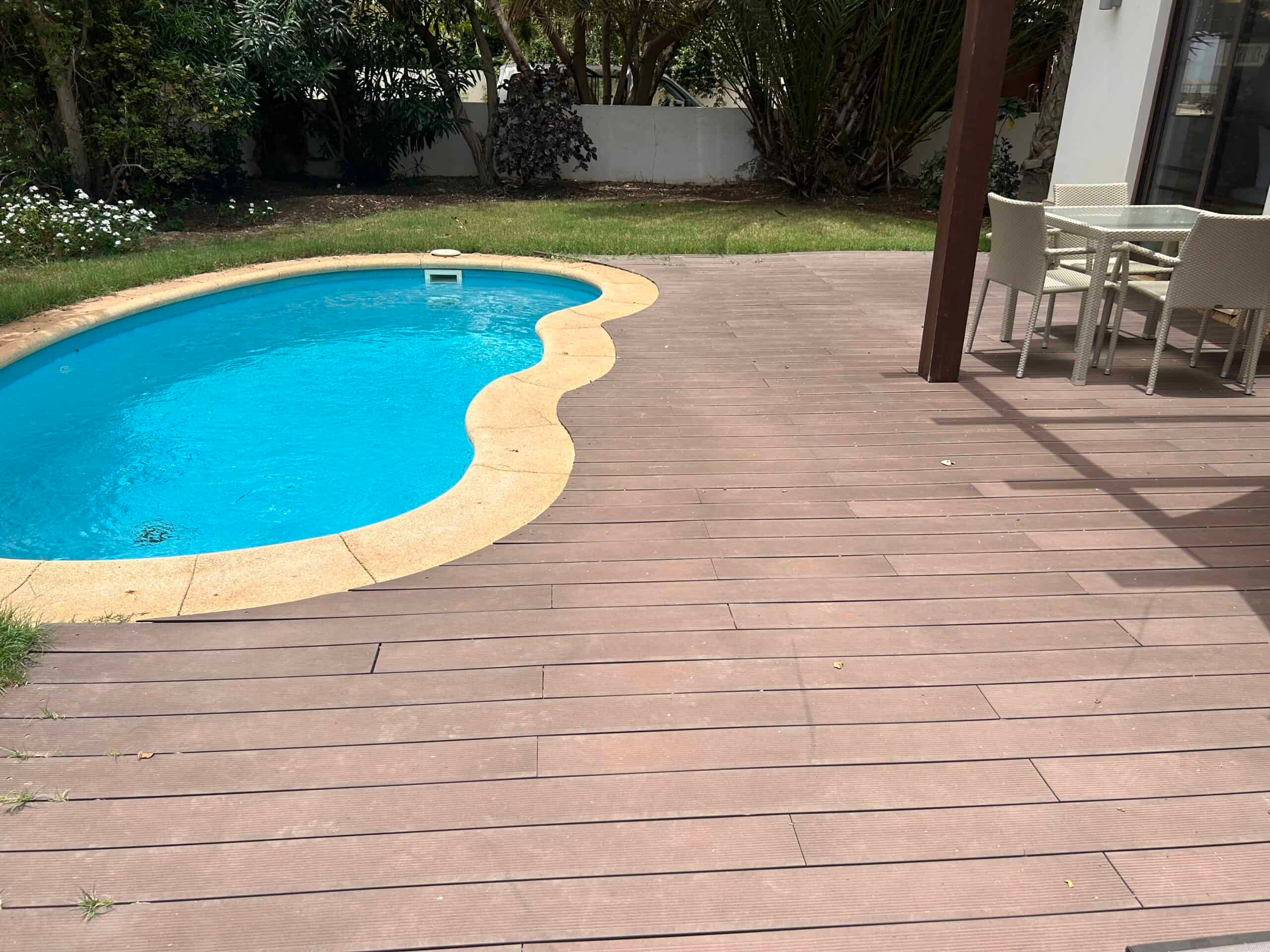 Cape Verde Properties – Spectacular 4-Bed Beachfront Villa at Tortuga Beach Resort, Sal - garden and pool view