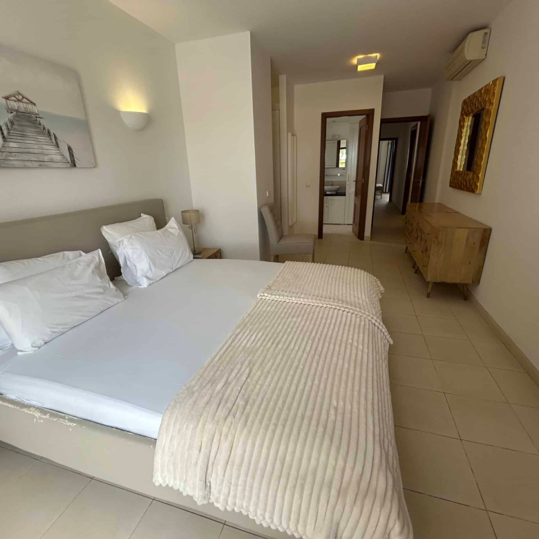 Cape Verde Properties – Spectacular 4-Bed Beachfront Villa at Tortuga Beach Resort, Sal - bedroom view