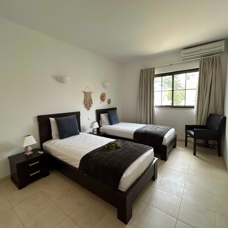 Cape Verde Properties – Spectacular 4-Bed Beachfront Villa at Tortuga Beach Resort, Sal - bedroom view