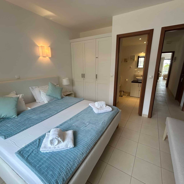 Cape Verde Properties – Spectacular 4-Bed Beachfront Villa at Tortuga Beach Resort, Sal - bedroom view