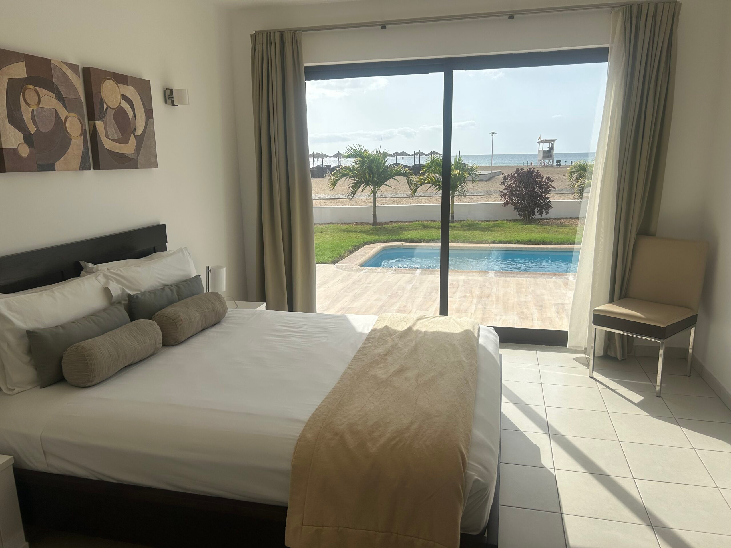 bed room view frontline 5 bed villa, property for sale in Cape Verde