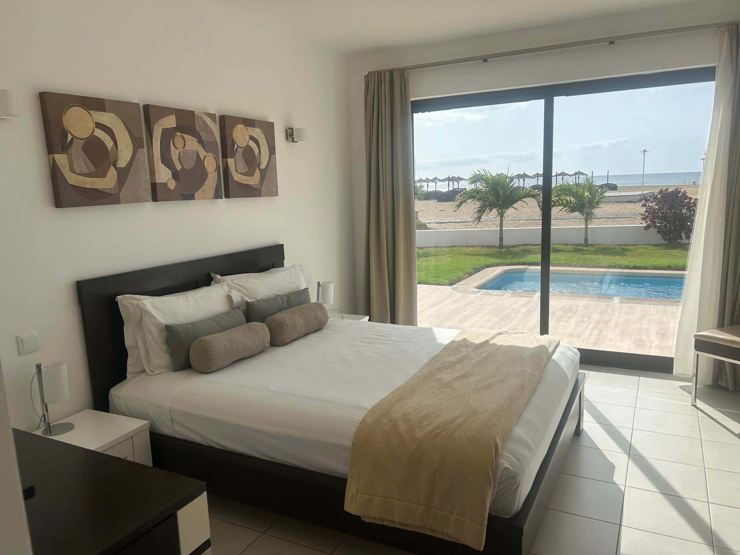 bed room view frontline 5 bed villa, property for sale in Cape Verde
