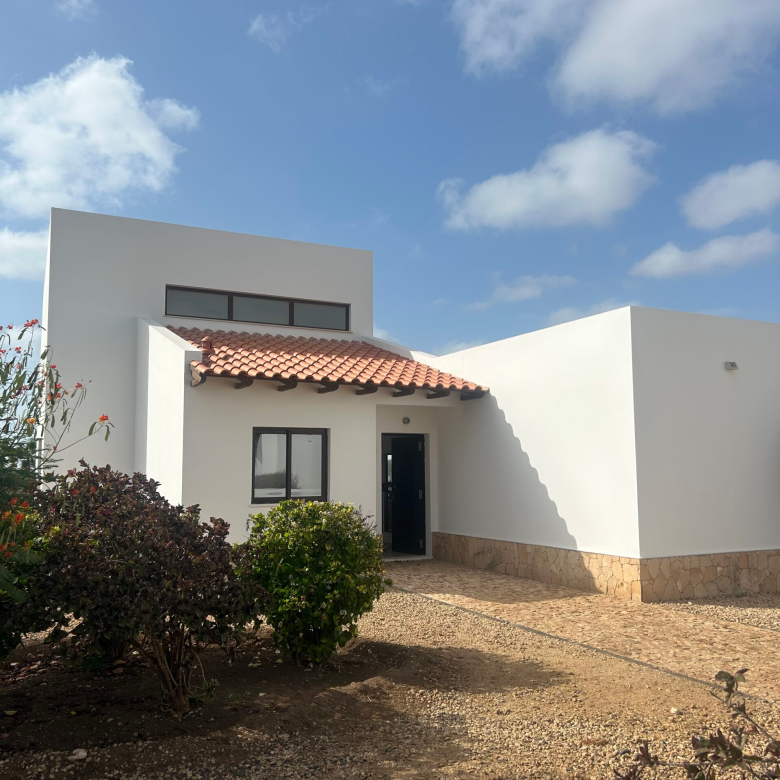 backyard view frontline 5 bed villa, property for sale in Cape Verde
