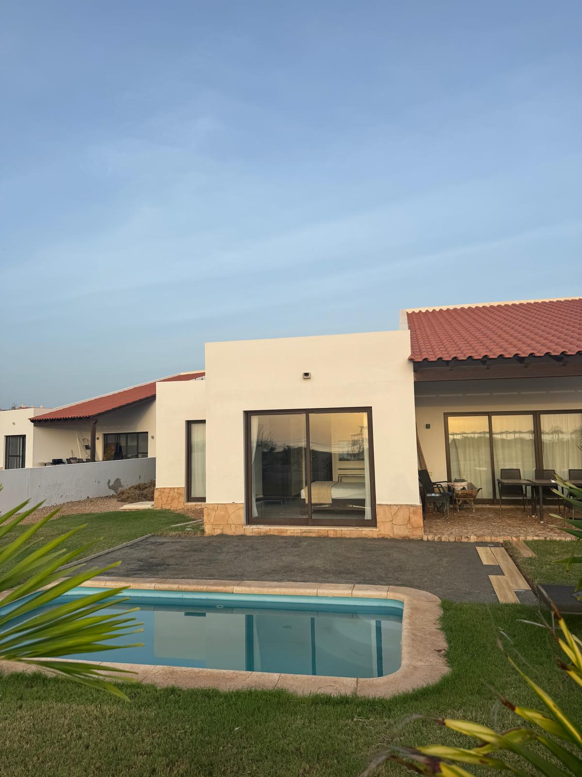 garden and pool view frontline 5 bed villa, property for sale in Cape Verde
