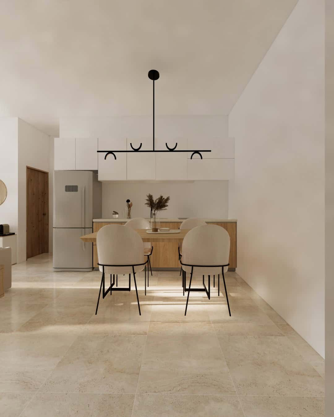 Cape Verde Properties – New 2-Bed Apartments at Alioth Development, Santa Maria - kitchen view