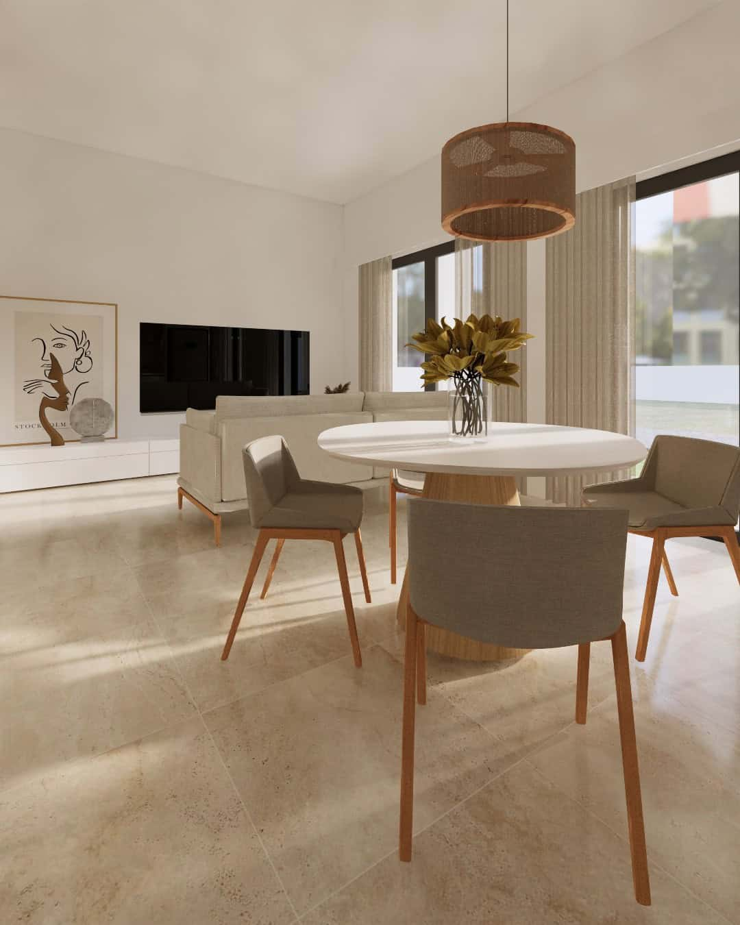 Cape Verde Property for Sale - Alioth Development living room view