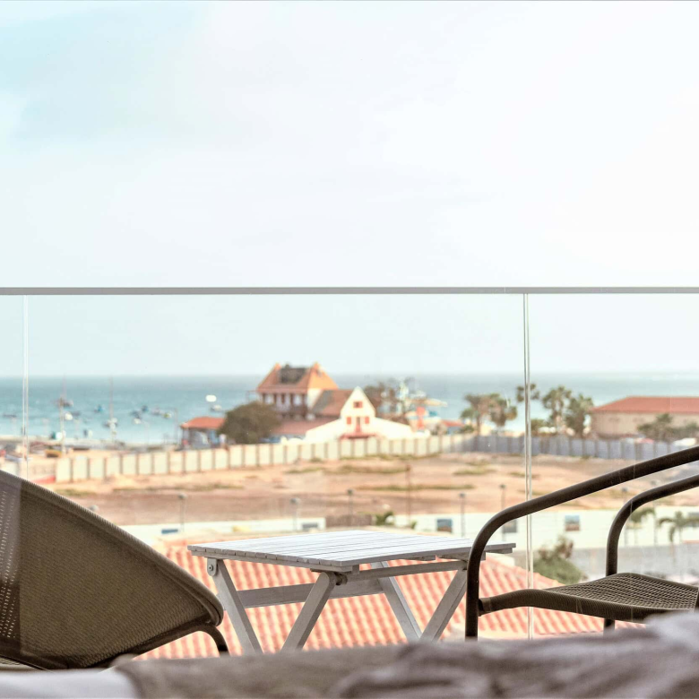 Property for Sale Cape Verde: Stylish Boutique Hotel in the Heart of Santa Maria - roof top view