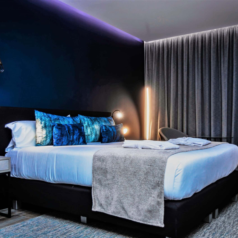 Property for Sale Cape Verde: Stylish Boutique Hotel in the Heart of Santa Maria - bedroom view