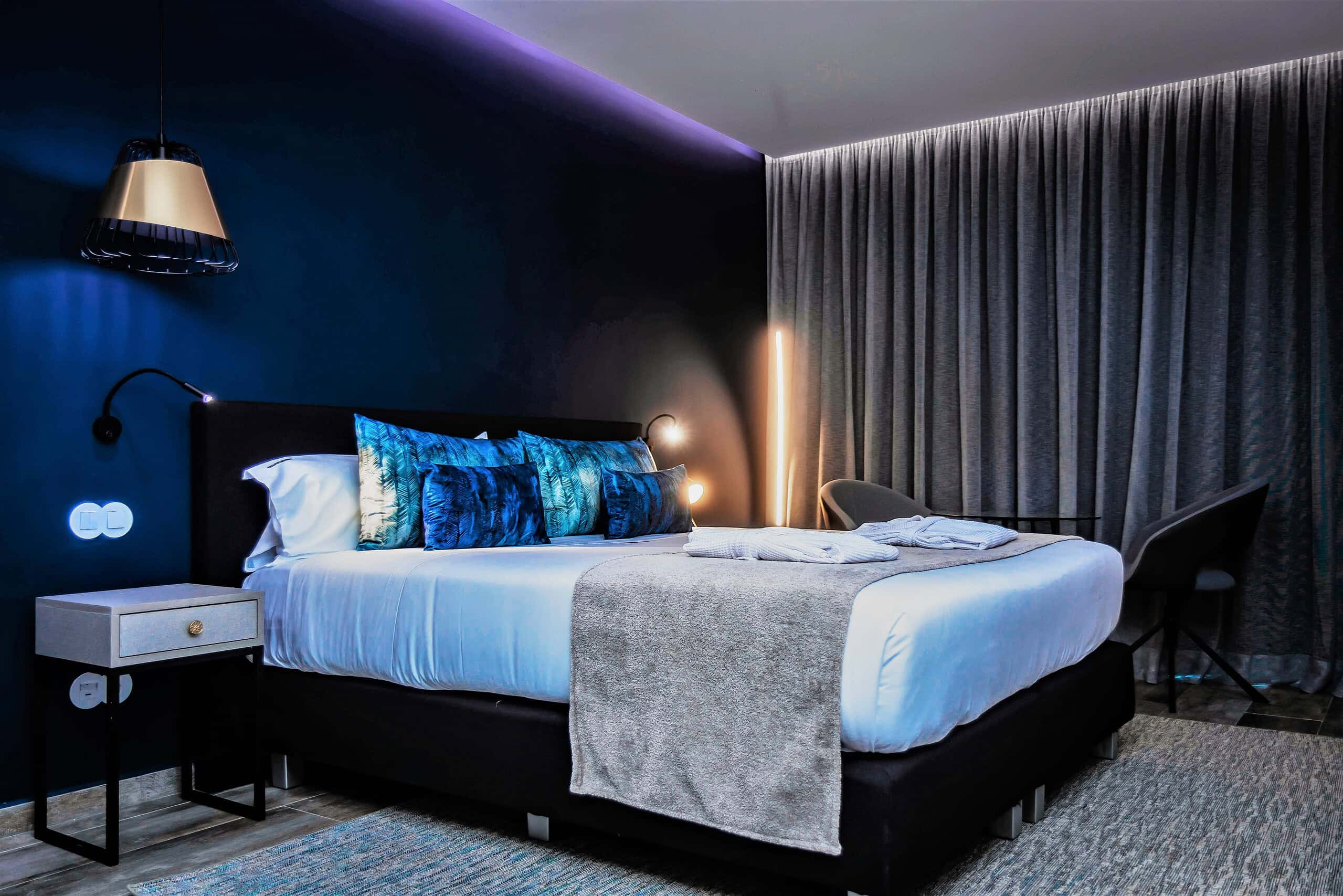 Property for Sale Cape Verde: Stylish Boutique Hotel in the Heart of Santa Maria - bedroom view