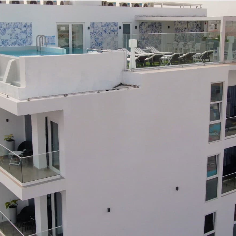 Property for Sale Cape Verde: Stylish Boutique Hotel in the Heart of Santa Maria - outside view