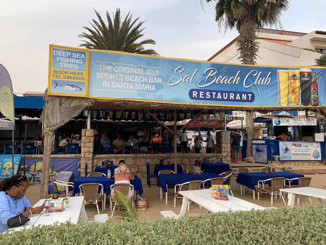 Sal Beach Club – A British Favourite Among Places to Eat in Sal, Cape Verde