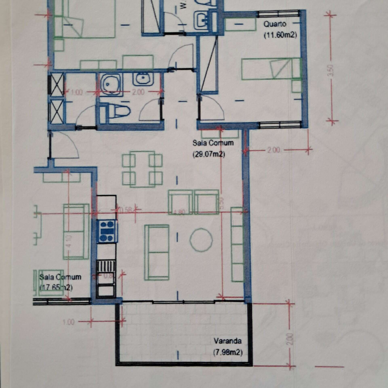 2 Bedroom Apartment Vila Cabral – Uninterrupted Sea Views in Boa Vista