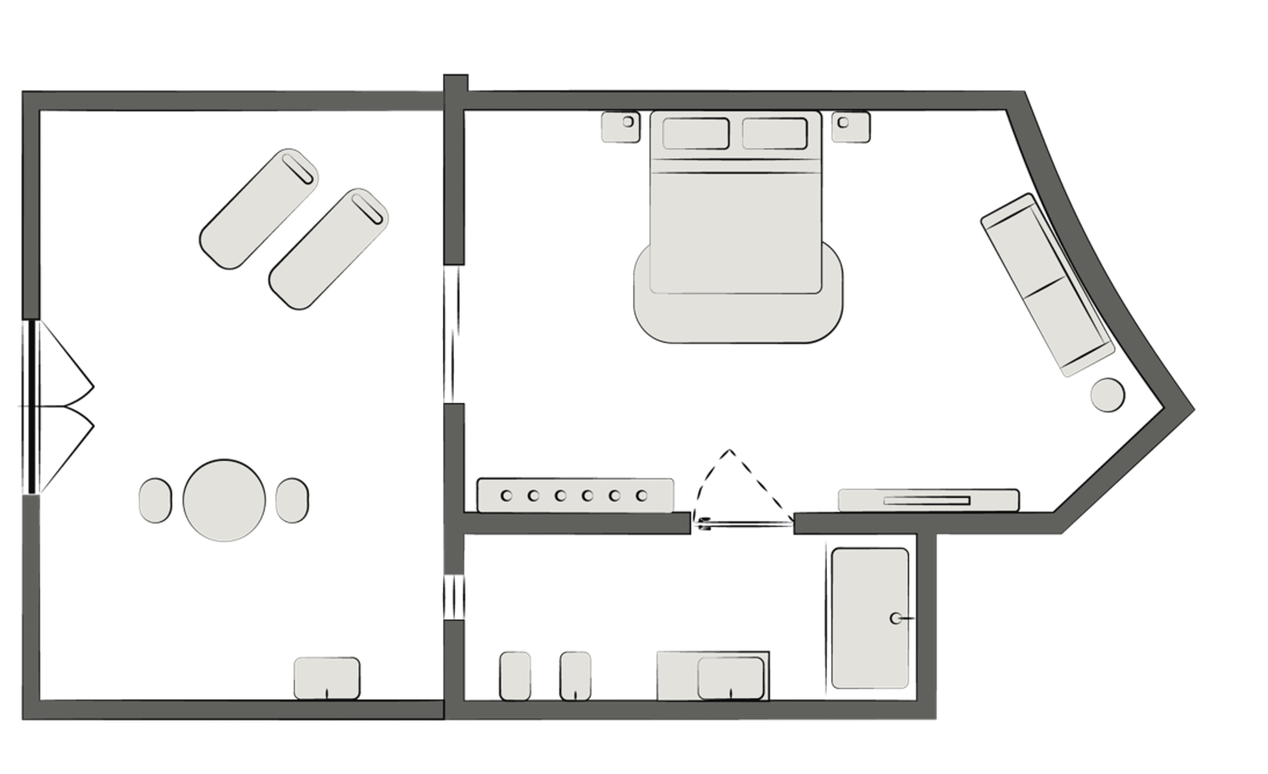 Studio Apartment for Sale in Sal – Brava Apartment, Santa Maria