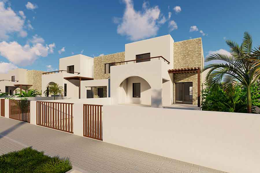 3 Bed Townhouse for Sale in Sal – Villa Cycas Corner, Djadsal Village