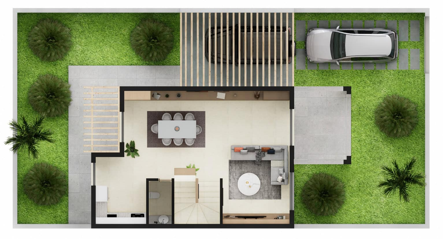 3 Bed Townhouse for Sale in Sal – Villa Cycas Corner, Djadsal Village