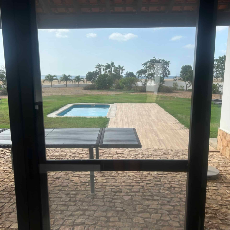 Luxury Beachfront Villa Sal – 5 Bed Frontline Residence at Dunas