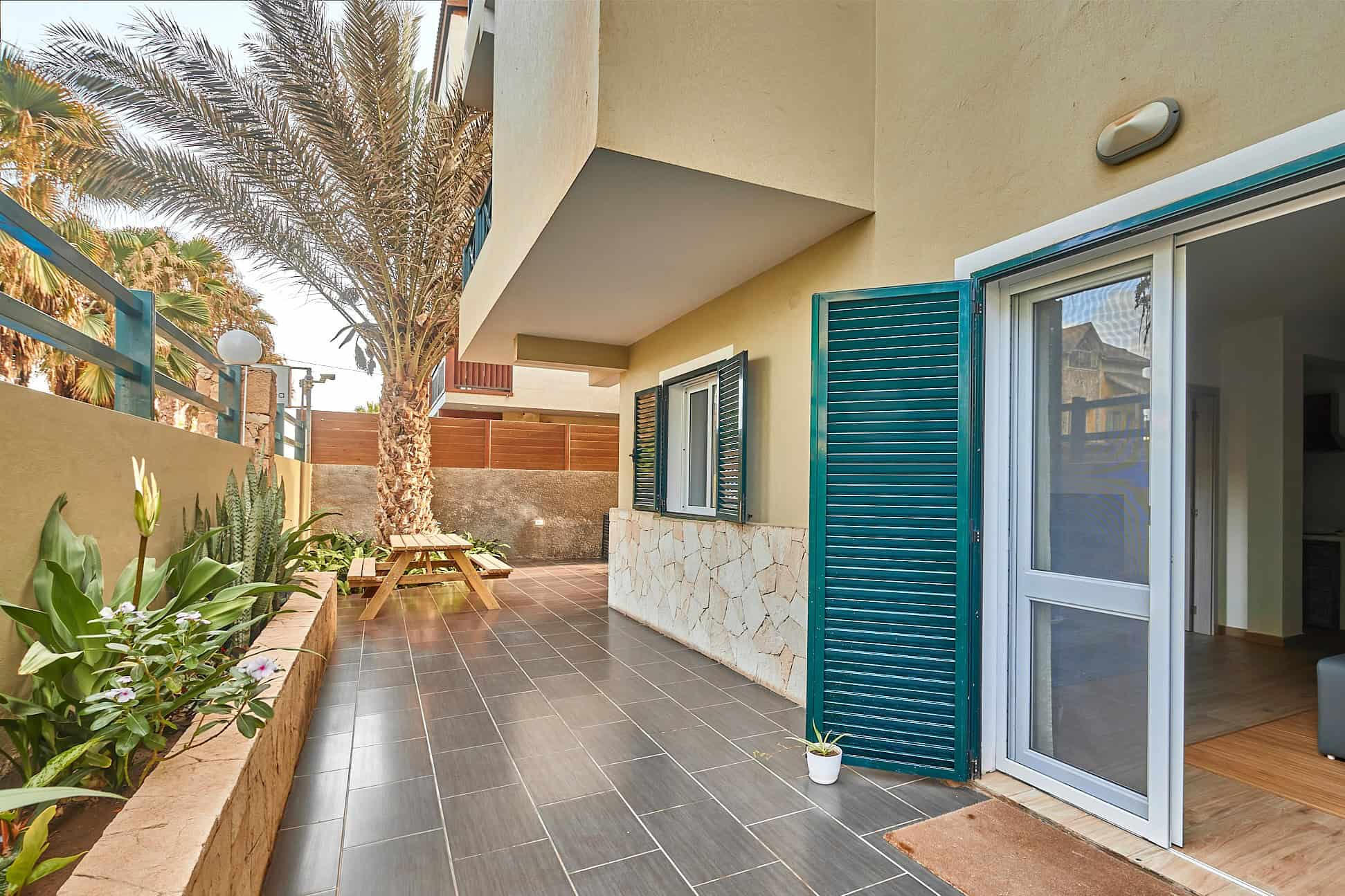 Garden Apartment for Sale Santa Maria – Branco Sea T1 Near Angulo Beach