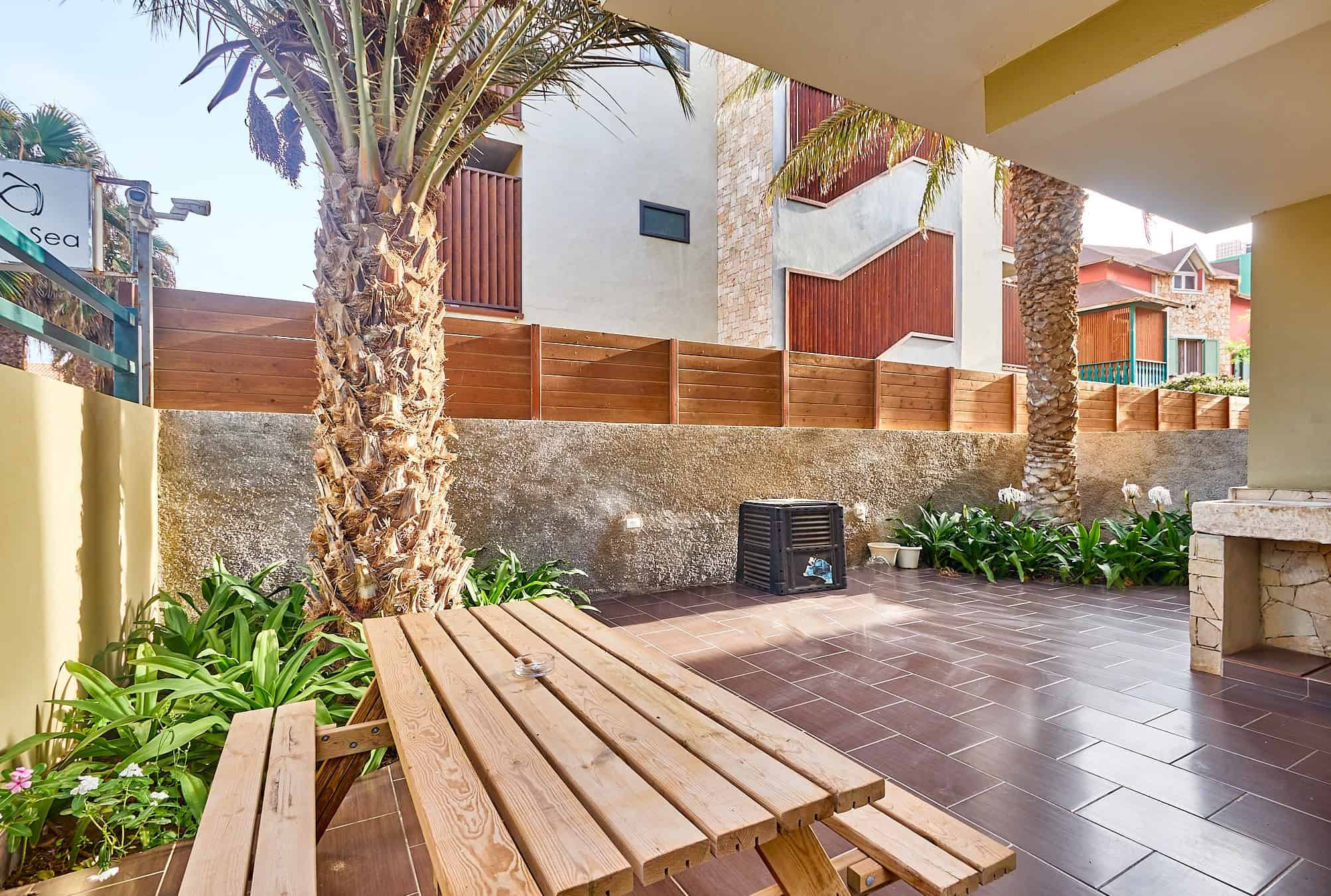 Garden Apartment for Sale Santa Maria – Branco Sea T1 Near Angulo Beach