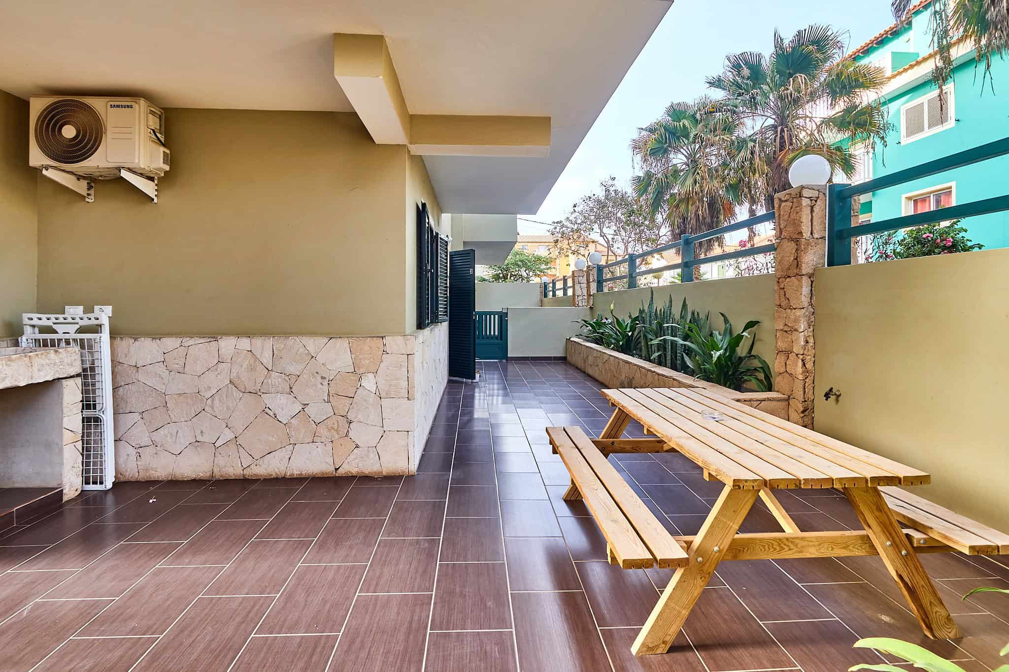 Garden Apartment for Sale Santa Maria – Branco Sea T1 Near Angulo Beach