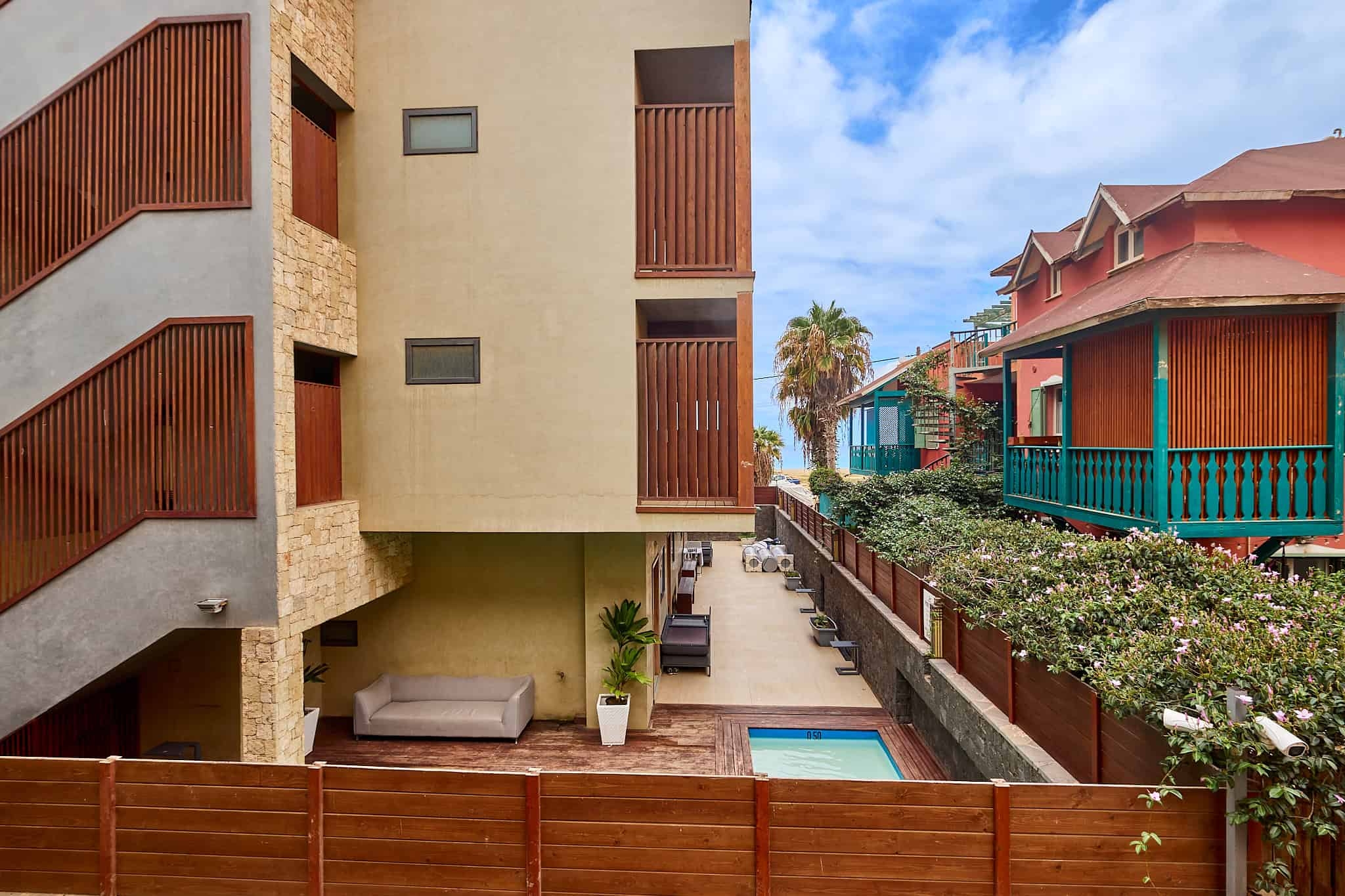 Branco Sea Partial View Apartment – Santa Maria, Sal