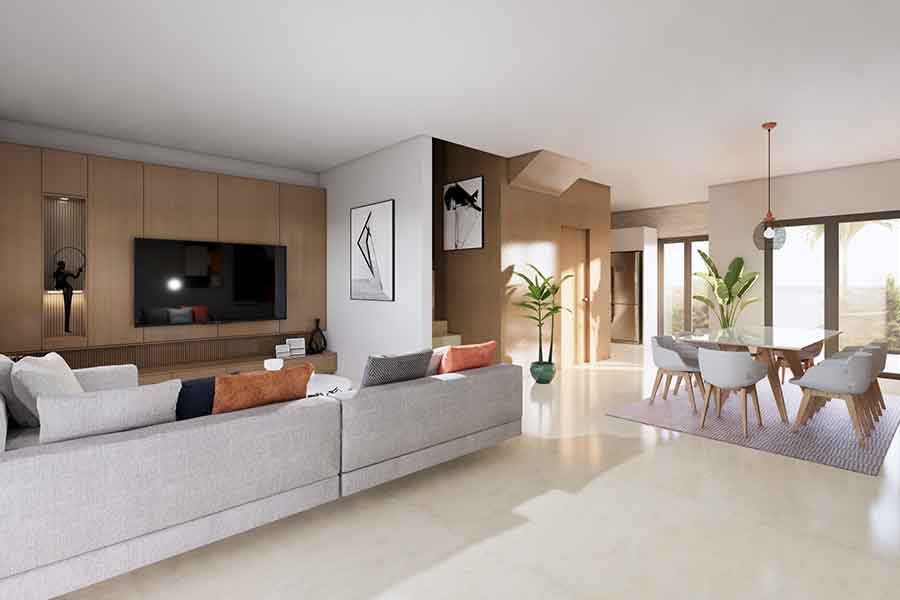 3 Bed Townhouse for Sale in Sal – Villa Cycas Corner, Djadsal Village