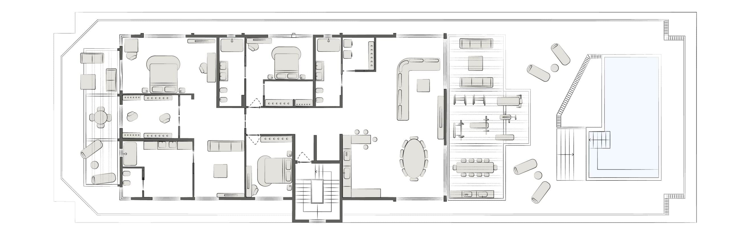 Luxury Penthouse for Sale in Sal – Poseidon, Branco Ocean