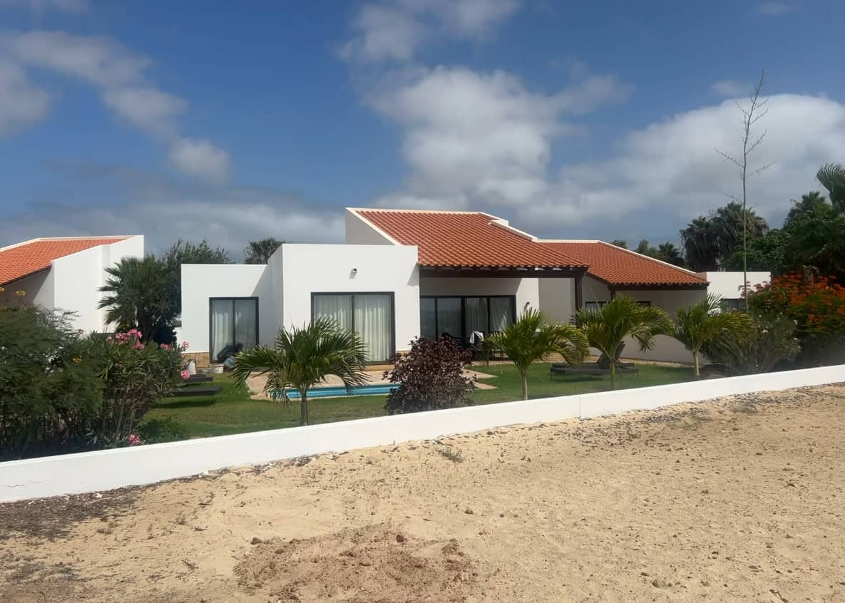 Luxury Beachfront Villa Sal – 5 Bed Frontline Residence at Dunas