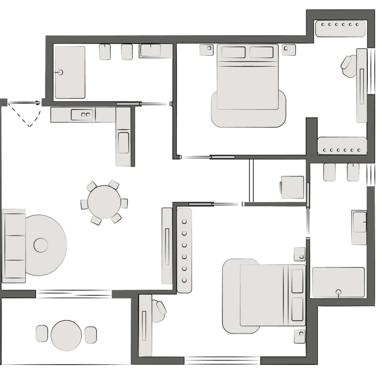 2 Bedroom Apartment for Sale in Santa Maria – Horizon at Branco Ocean