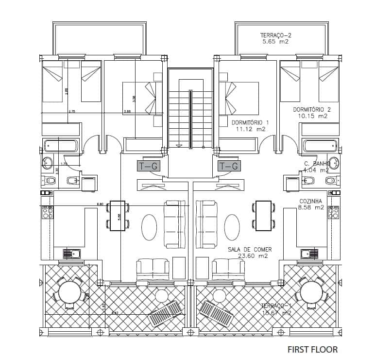 Tortuga Resort 2 Bed Apartment in Hotel Block